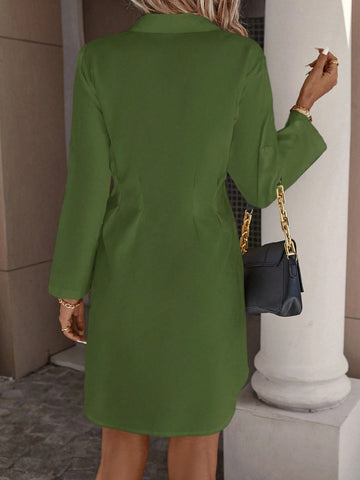 Women's Solid Color Simple Casual Everyday Dress