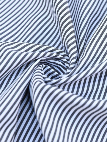 Women's Spring/Summer New Design Fabric Splicing Slimming Loose Long Sleeve Casual Shirt Dress