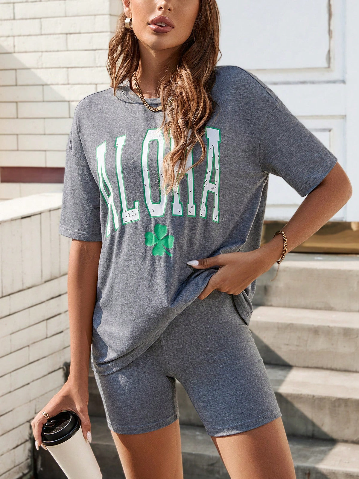 Women's St. Patrick's Day Sportswear 2pcs/Set