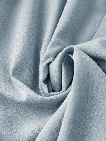 LUNE Women's Summer Casual Solid Color Shirt With Curved Hem