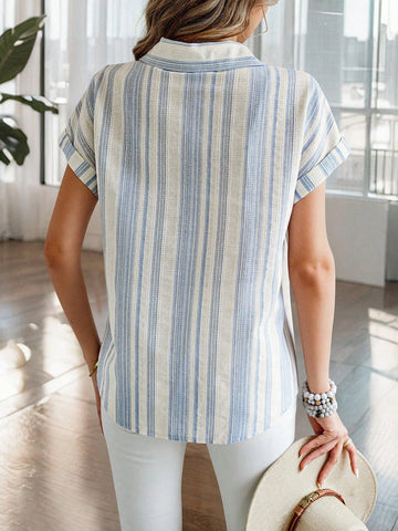 LUNE Women's Vintage Western Style Causal Shirt Made From Traceable Cotton