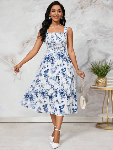 Graphic Cut Country Music Festival Clothing Women's Summer Dress