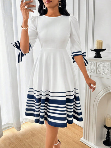 Red Velvet Dress Long Sleeve Slim Fit Short Women's Dress