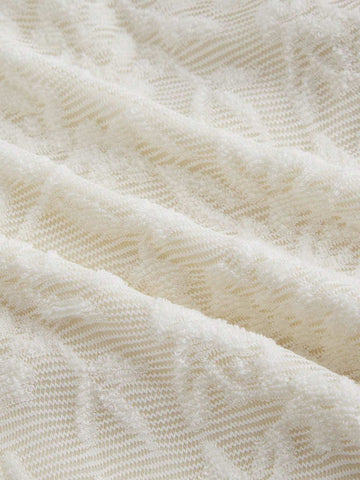 Apricot Tie Shoulder Cropped Blouse, Mermaid Midi Skirt, Ladies Elegant 2-Piece Set