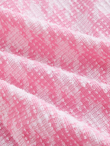 Color Block Long Sleeve Shirtdress With Vest, Collegiate Style,Two Piece Outfits,Free Base Dress,Prom Dress,Teacher Dress,Office Wear,Homecoming Dresses,Back To School Dress,Business Casual Women