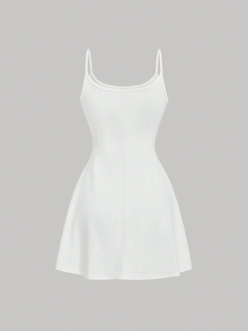 Color Block Long Sleeve Shirtdress With Vest, Collegiate Style,Two Piece Outfits,Free Base Dress,Prom Dress,Teacher Dress,Office Wear,Homecoming Dresses,Back To School Dress,Business Casual Women