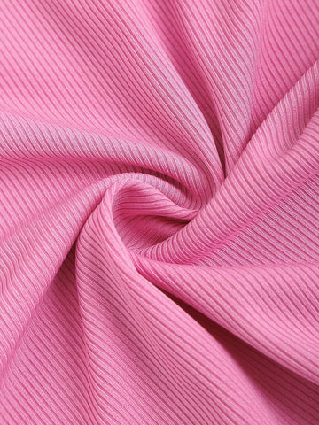 Drawstring One Shoulder Hollow Out Pleated Bodysuit