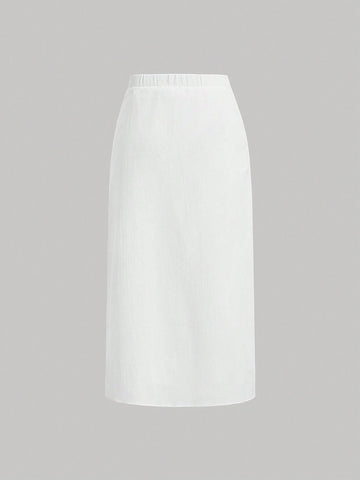 MOD Drawstring Split Thigh Skirt