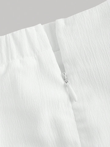 MOD Drawstring Split Thigh Skirt