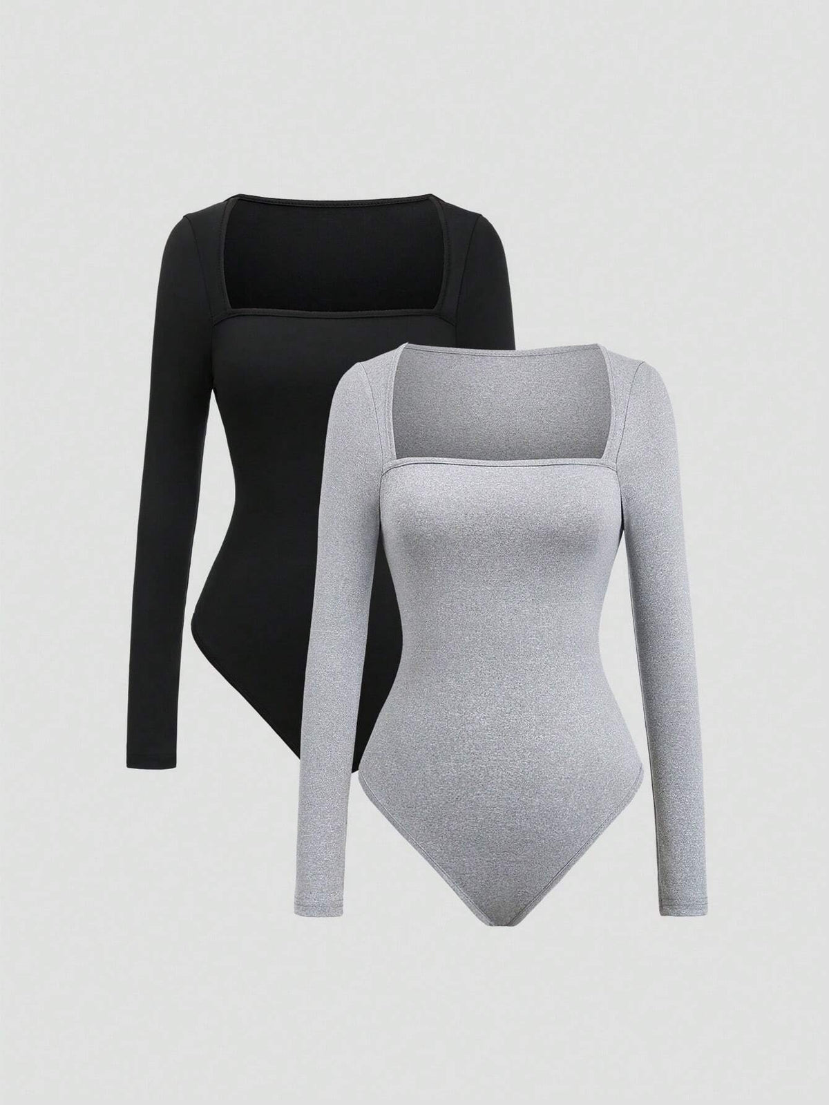 European & American Style Sexy Tight-Fitting Long Sleeve Women's Bodysuit