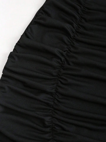 French Sexy Style Bodycon Dress, Slim-Fit And Bodycon, Showing Charming Female Elegant