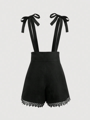 Lace Splicing Jumpsuit