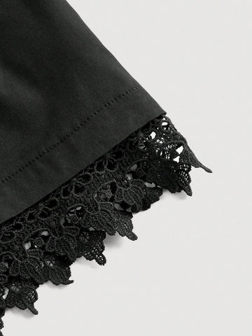 Lace Splicing Jumpsuit