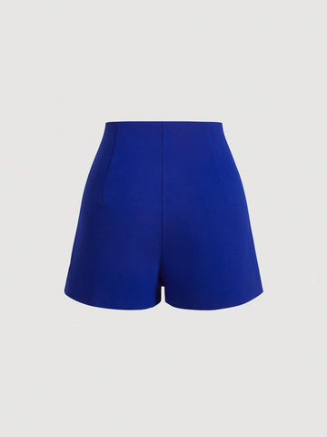 MOD Lace Up Front Wrap Knot Side Skort