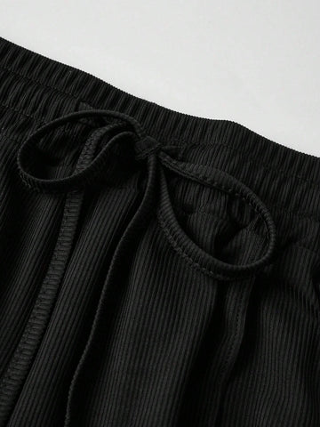 Ladies' Plain & Simple Long Sleeve Top And Pants Daily Suit