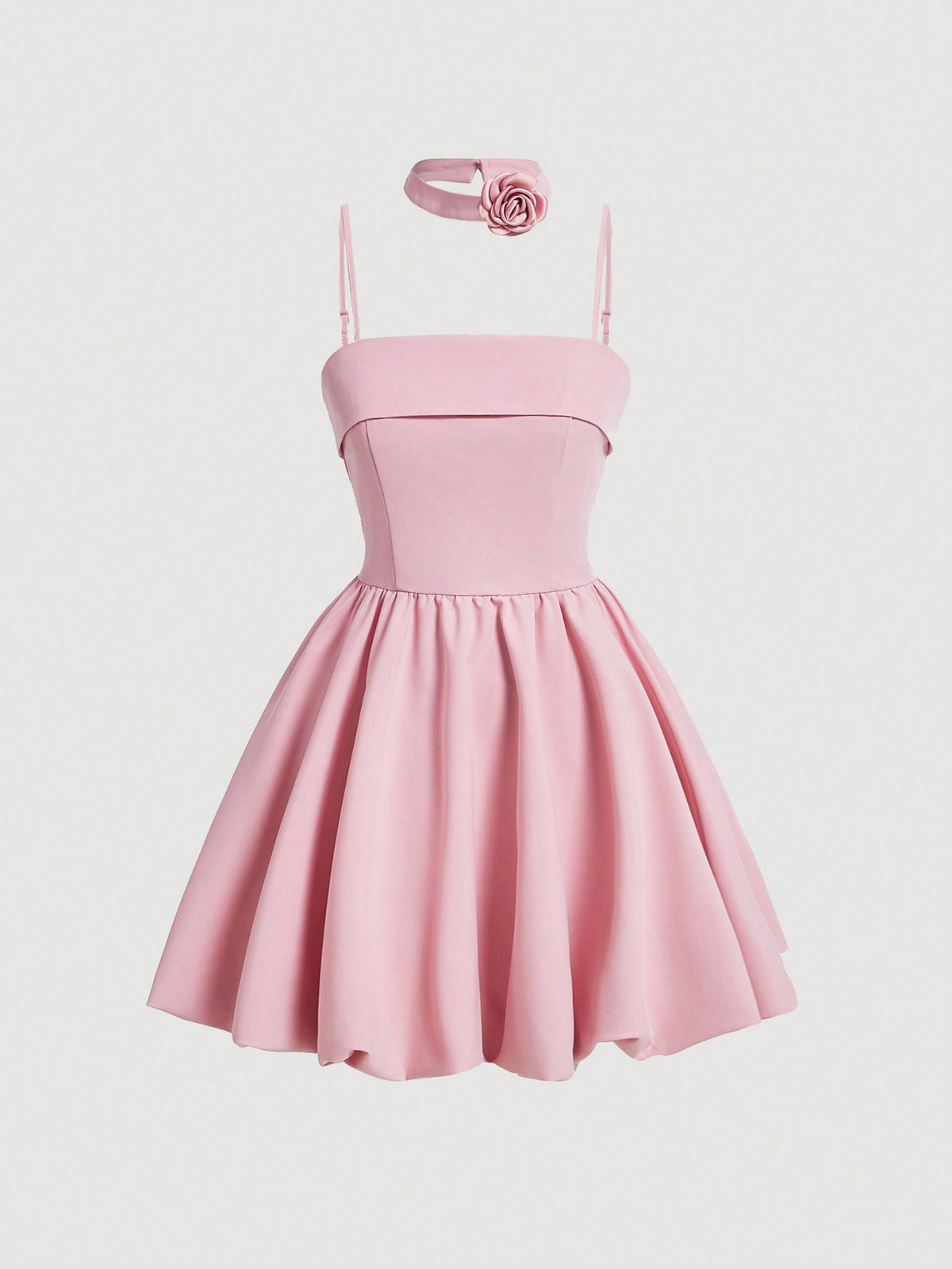 Ladies' Solid Color Cami Dress