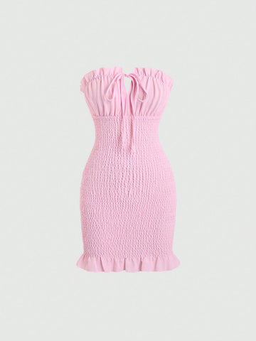 Ladies' Strappy Strapless Dress