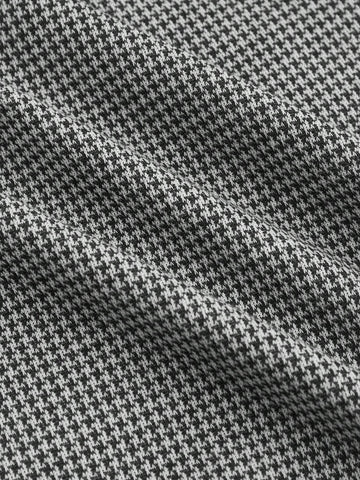 Lapel Contrasting Color Stitching College Style Retro Plaid Dress, Autumn Dress,Christmas Party