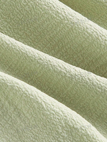 Light Green Strapless Women's Romper