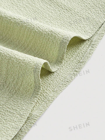 Light Green Strapless Women's Romper