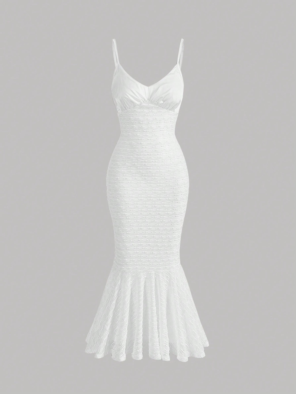 MOD Mermaid Hem Ruched Bust Cami Dress
