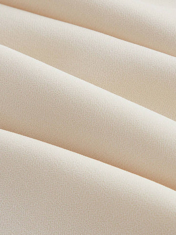 MOD Shirred Panel With Ruffle Hem Vintage Skirt