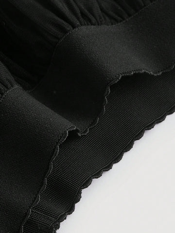 MOD Solid Mesh Overlay Skirt