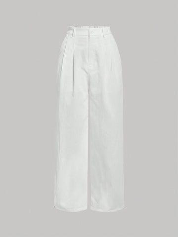 MOD Solid Wide Leg Pants