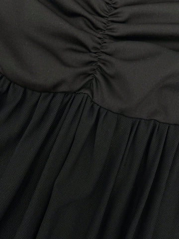 MOD Strapless Pleated Dress
