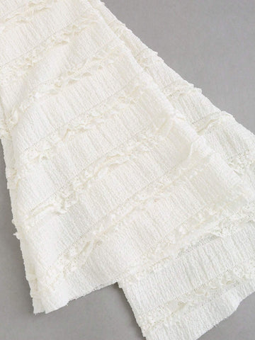 Summer Elegant Solid Cold-Shoulder Backless Dress