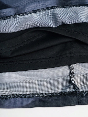 MOD Tie Dye Mesh Skirt