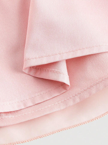 Vintage Light Pink Gorgeous 2in1 Dress With Detachable Multiple Skirts - Palace Style,Birthday