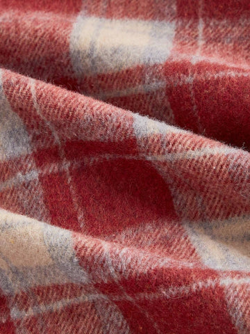 MOD Vintage Red And White Checkered Print Bodycon Elegant Retro Mini Skirt