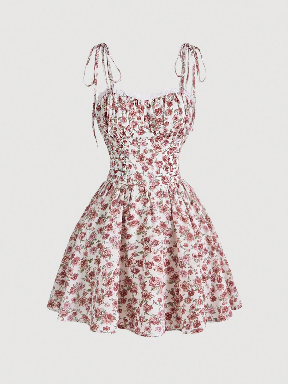 MOD Women'S Floral Print Spaghetti Strap Dress