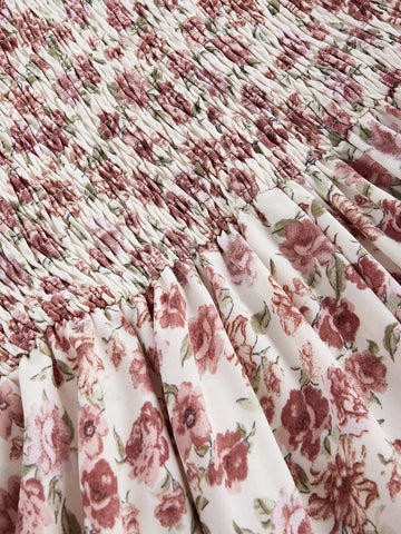 MOD Women'S Floral Print Spaghetti Strap Dress