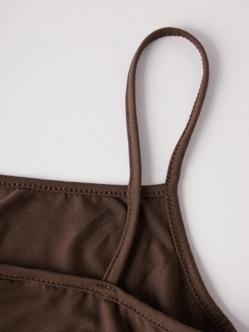 Women'S Solid Color Casual Two-Piece Set