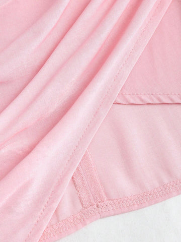 MOD Women Asymmetric Hem Ruched Mini Bodycon Skirt