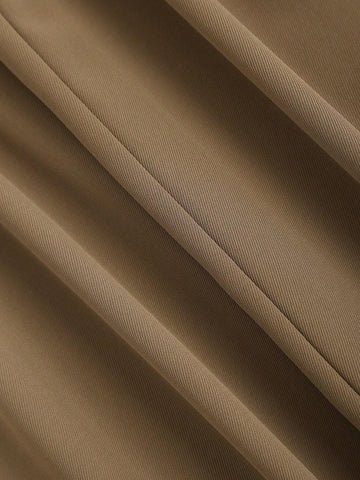 MOD Women Fashion Solid Color Cross Design Loose Long Pants