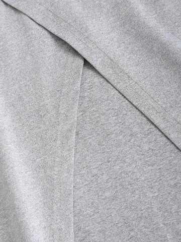 Women Solid Color Ruched Wrap Hem Cami Dress And Open Front Jacket Set