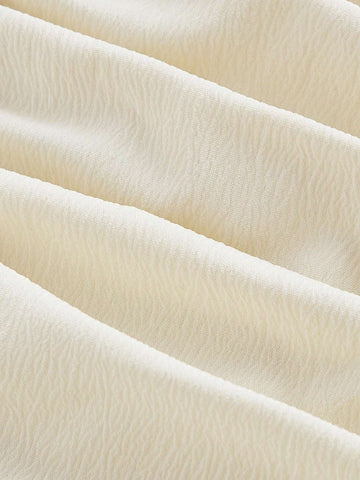 MOD Women's Asymmetrical Drawstring Waist Skirt With Uneven Hem