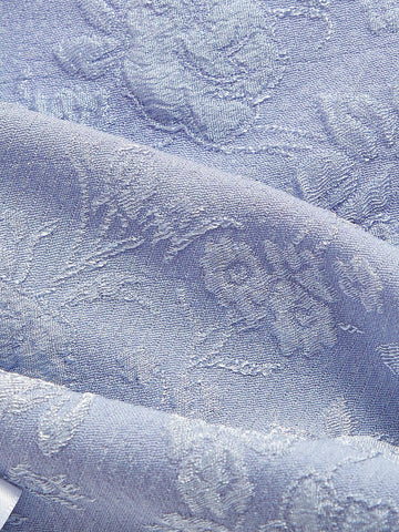 Women's Colorblock Bow Floral Jacquard Cropped Cami Dress, Elegant