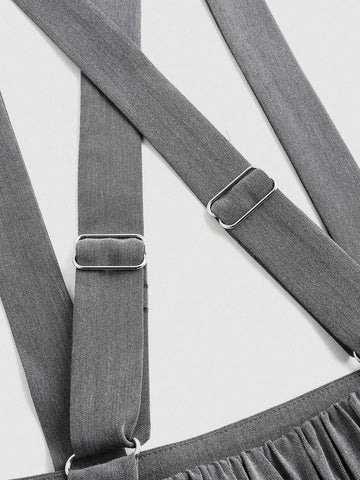 Women's Cross Back Tie Waist Eyelet Romper