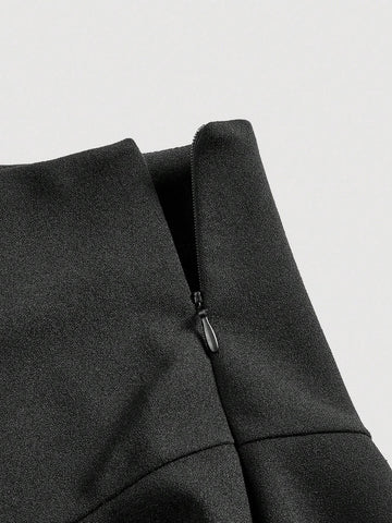 MOD Women's Double Layer Ruffle Hem Shorts