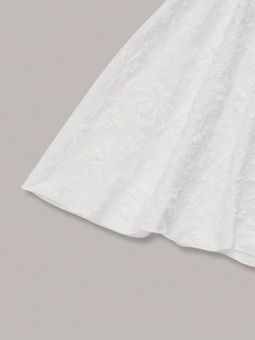 Women's Jacquard Strapless Maxi Dress