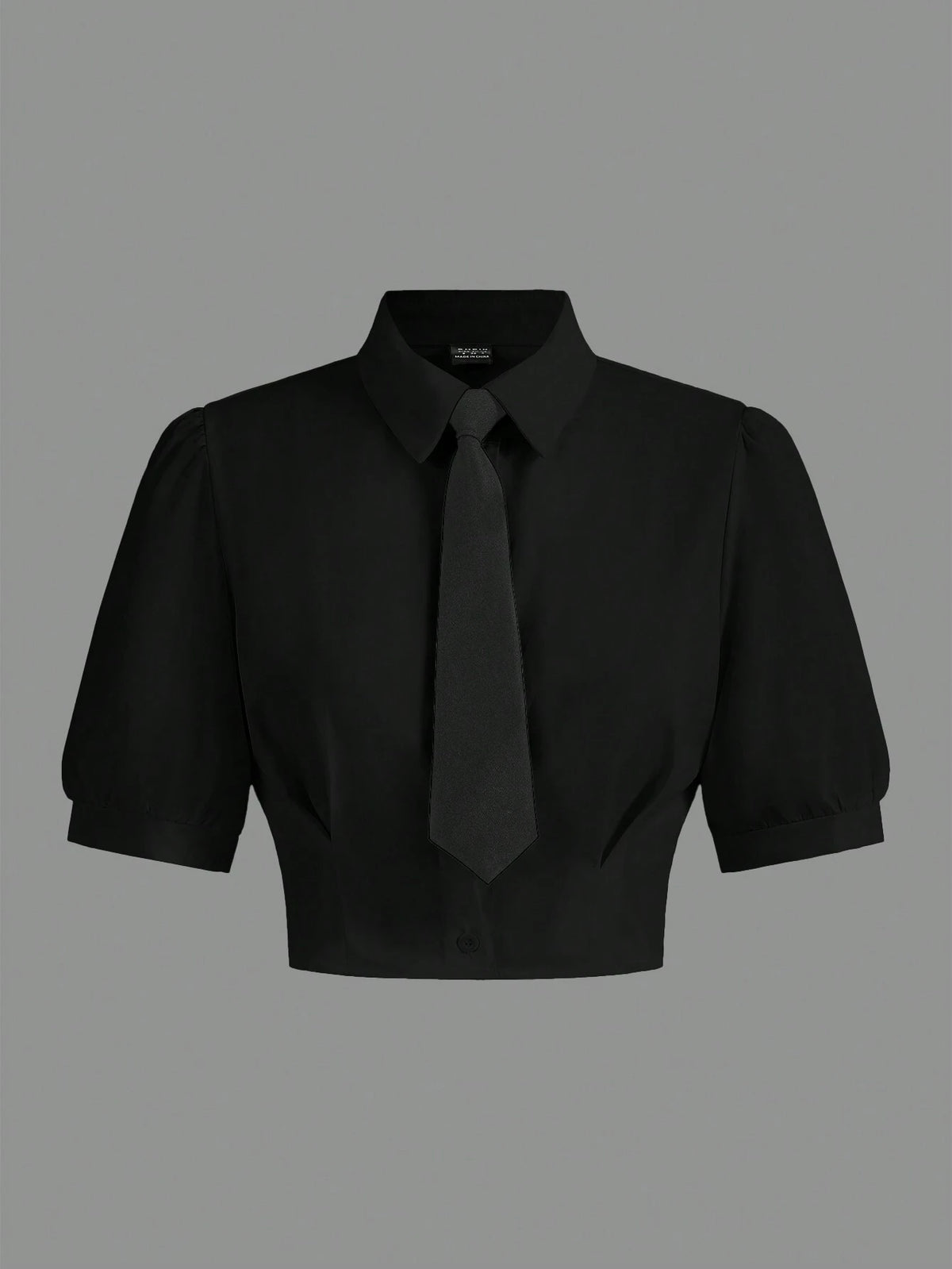 MOD Women's Plain Casual Versatile Short Sleeve Shirt