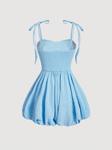 Women's Pleated Spaghetti Strap Jumpsuit