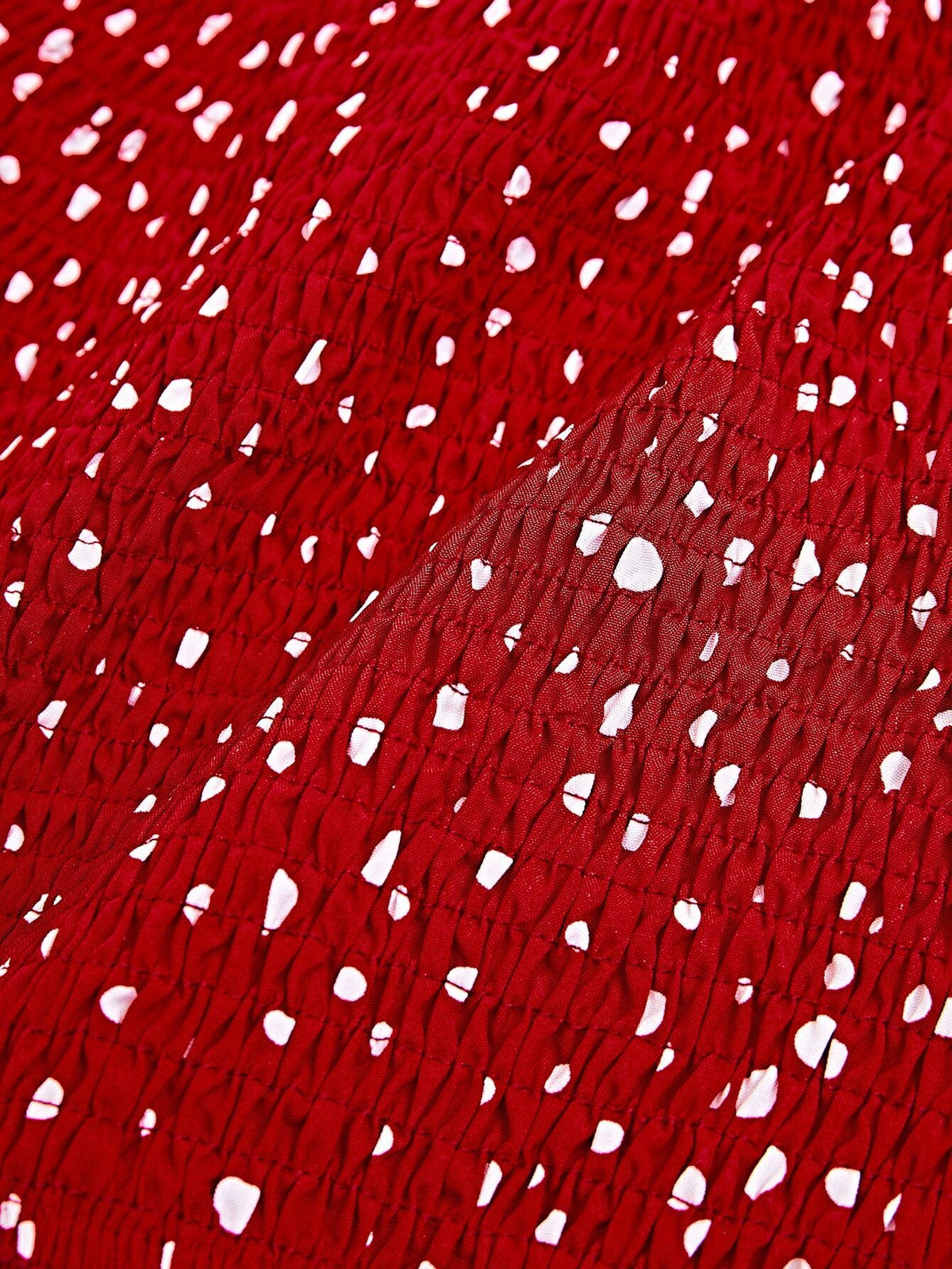 Women's Polka Dot Print Lace Trim Casual Shirt, Perfect For Music Festivals, Summer