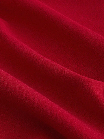 MOD Women's Red Bowknot Skorts, Summer Red Shorts,Cute Shorts