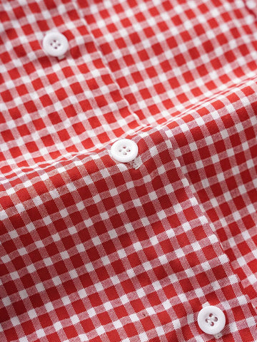 Women's Sleeveless Plaid Shirt Cardigan Dress