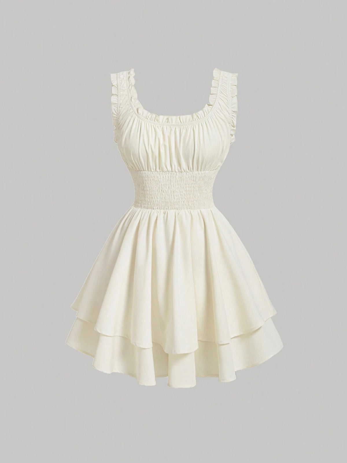 Women's Solid Color Waist Cinched Jumpsuit